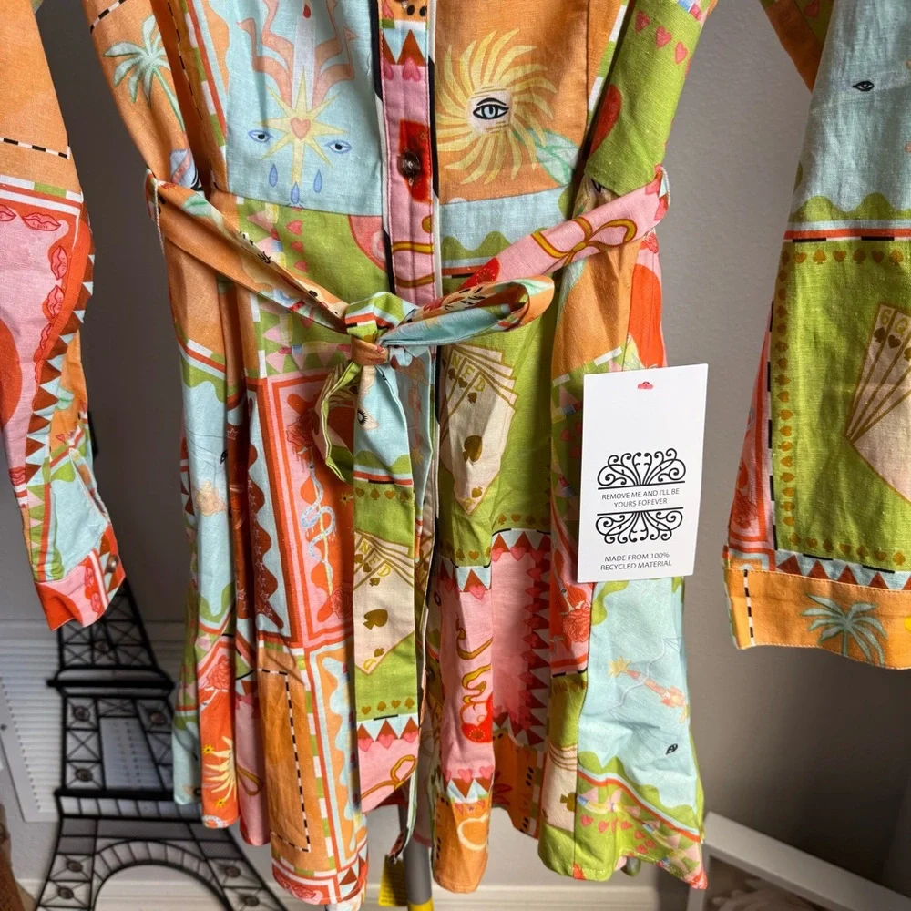 NWT NEVER FULLY DRESSED Lauren Shirt Dress Sz 12 - Picture 7 of 14